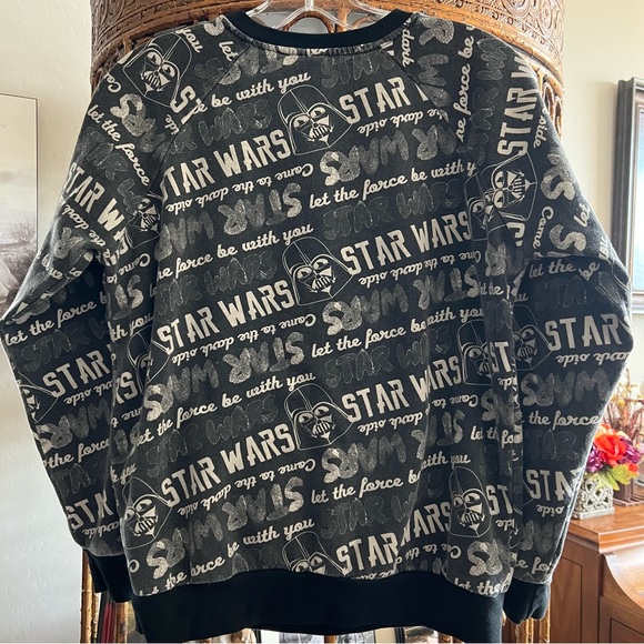 Star Wars Darth Vader Juniors Sweatshirt - Picture 2 of 2